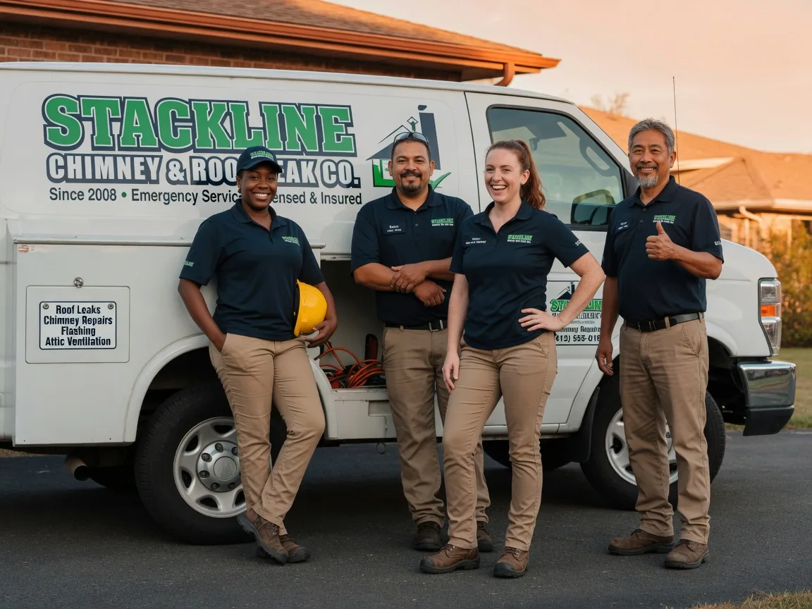 Chimney flashing repair company in Monroe, NE